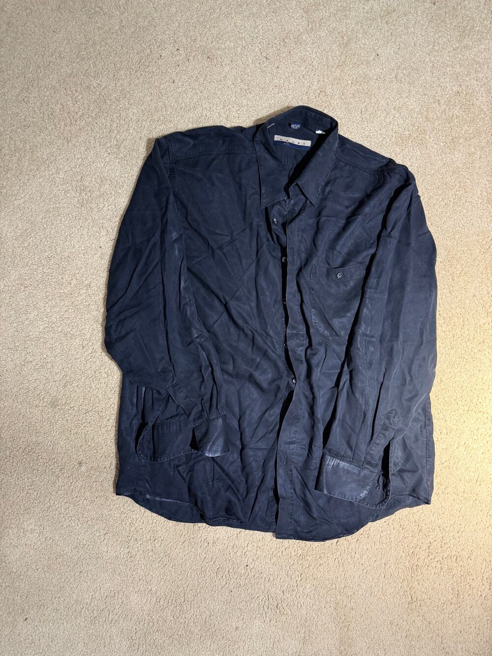 Haupt Made in Germany Men's Long-Sleeve Button-Down Shirt